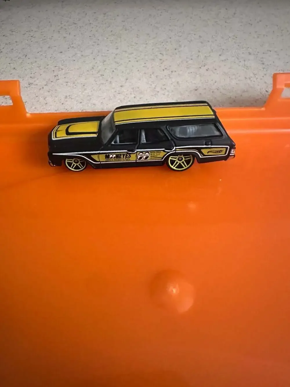 2013 HOT WHEELS '70 CHEVELLE SS WAGON MOONEYES BLACK *ERROR PRINTING*